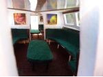 The cabin is quite sumptuous.